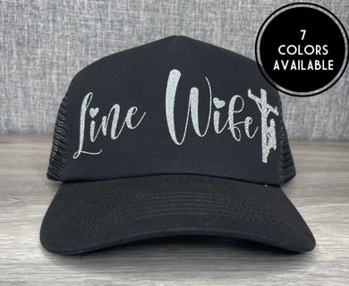 Line Wife Trucker Hat