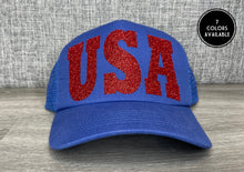 Load image into Gallery viewer, USA Trucker Hat