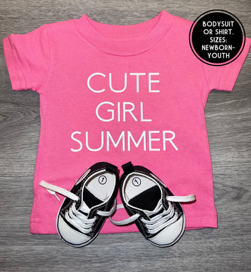 Cute Girl Summer Shirt